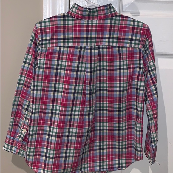 RL plaid boys shirt sz 4/4T - Picture 4 of 4